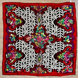 Tiffany & Co Silk Scarf Large Multicolor